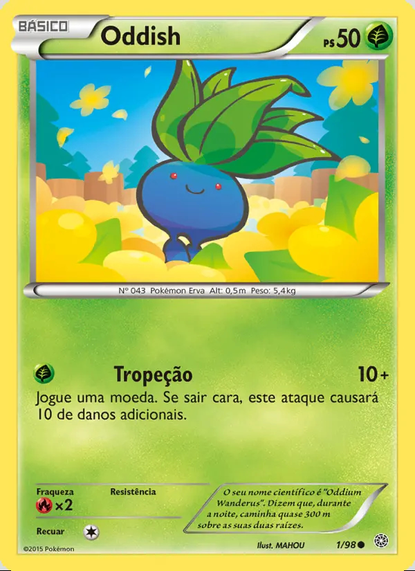 Image of the card Oddish