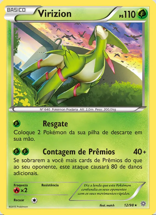 Image of the card Virizion