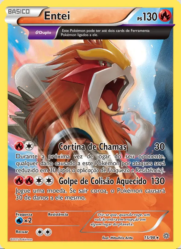 Image of the card Entei