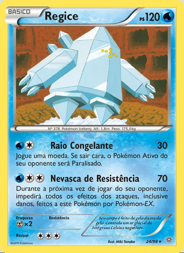 Image of the card Regice