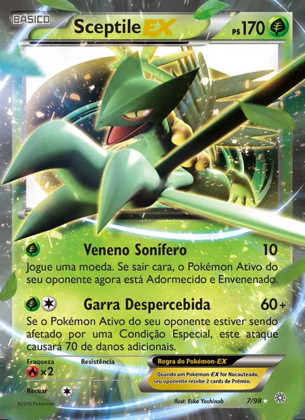 Image of the card Sceptile EX