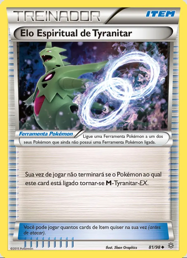 Image of the card Elo Espiritual de Tyranitar