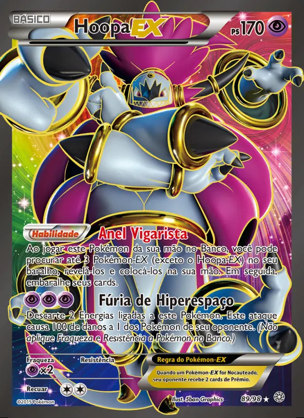 Image of the card Hoopa EX