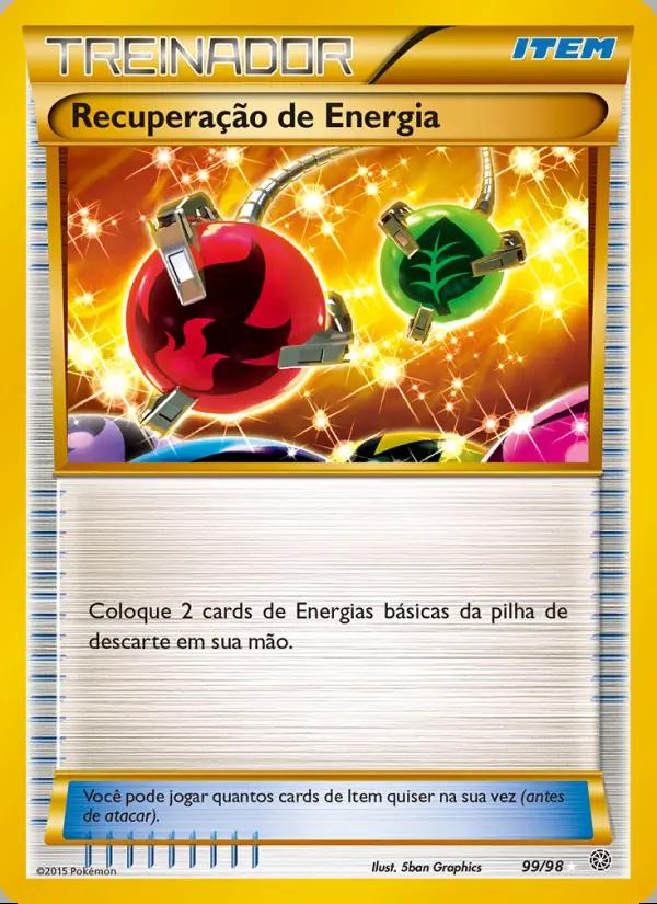 Image of the card Recuperação de Energia