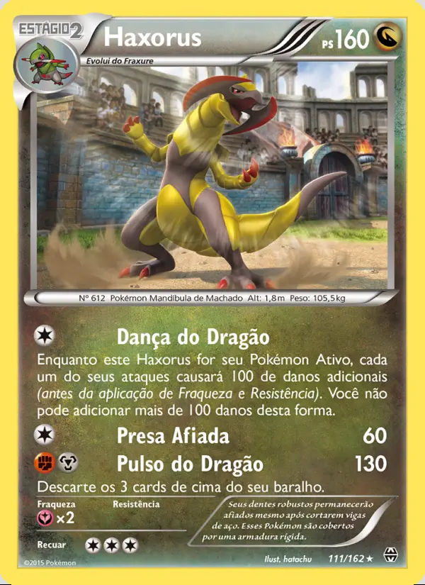 Image of the card Haxorus