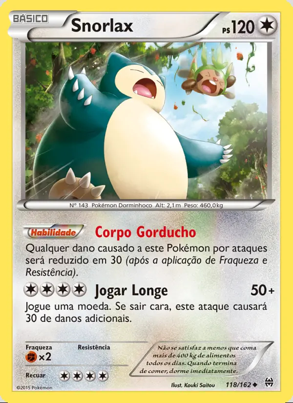 Image of the card Snorlax