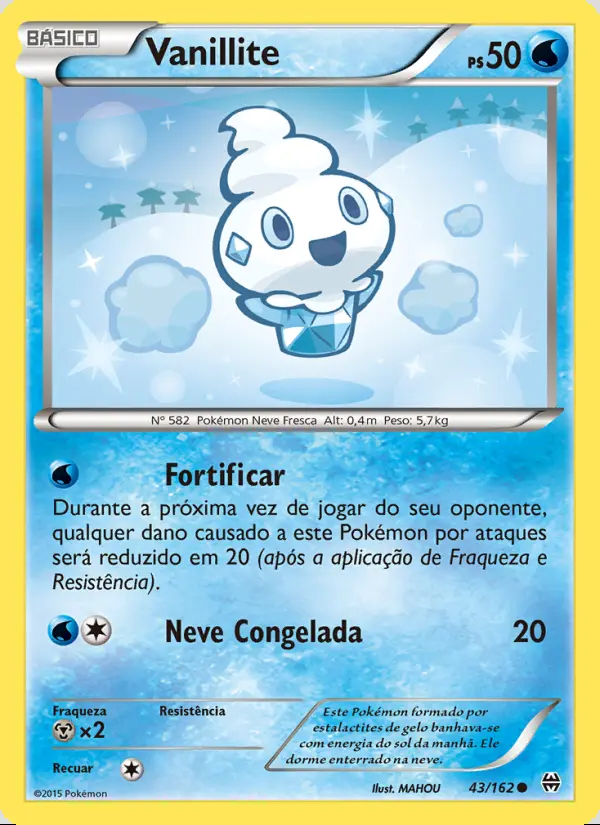 Image of the card Vanillite