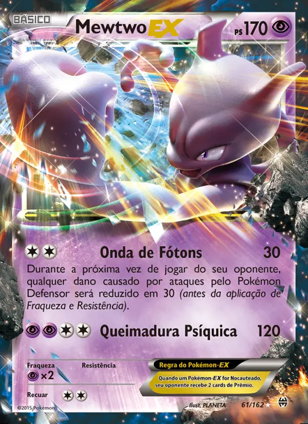 Image of the card Mewtwo EX