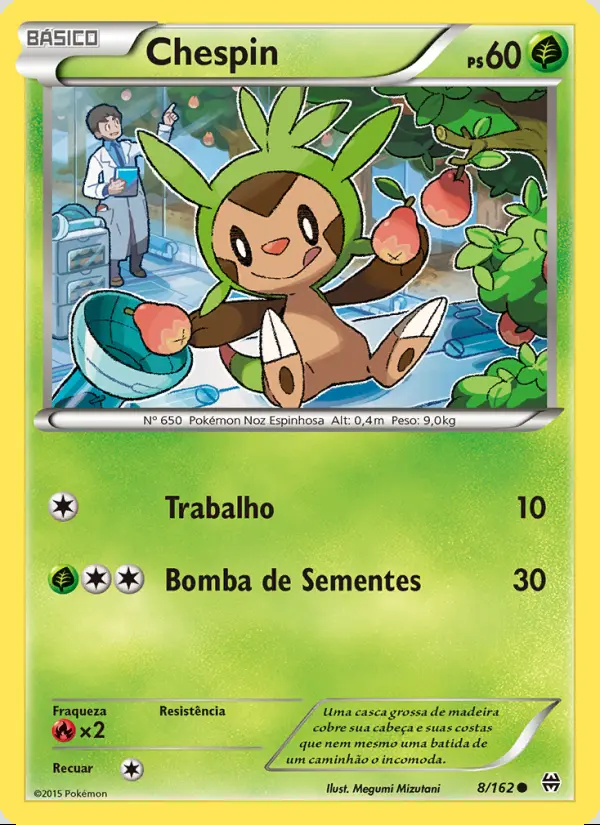 Image of the card Chespin