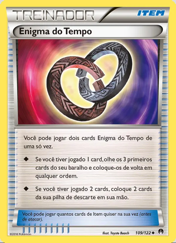 Image of the card Enigma do Tempo