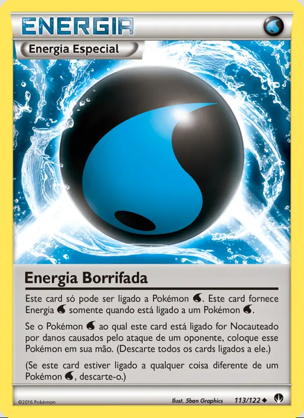 Image of the card Energia Borrifada