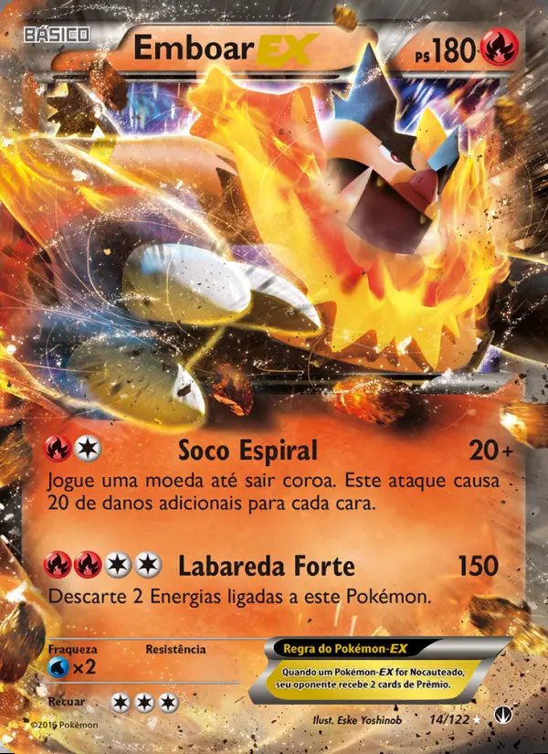 Image of the card Emboar EX