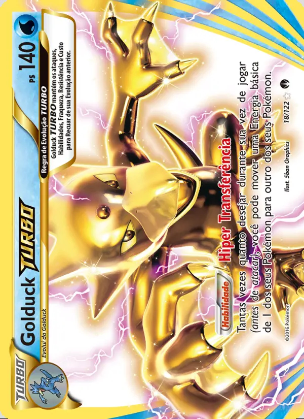 Image of the card Golduck TURBO