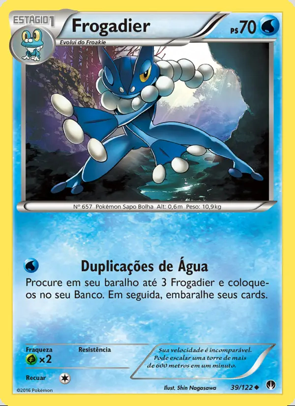 Image of the card Frogadier
