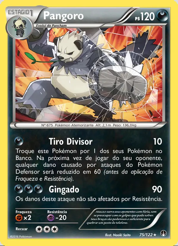 Image of the card Pangoro