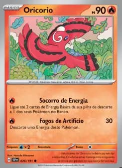 Image of the card Oricorio