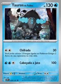 Image of the card Tauros de Paldea