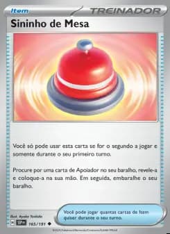 Image of the card Sininho de Mesa