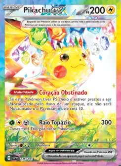 Image of the card Pikachu ex