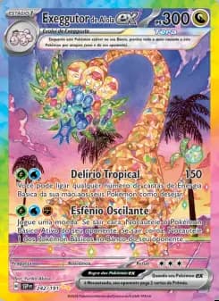Image of the card Exeggutor de Alola ex
