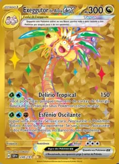 Image of the card Exeggutor de Alola ex